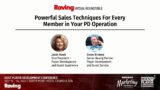 Raving Roundtable: Powerful Sales Techniques for Every Member in Your PD Operations